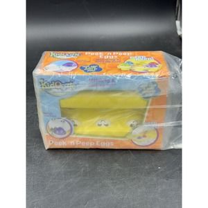 Kidoozie PEEK 'N PEEP EGGS Matching & Sorting Fun New in Sealed Box 2013 Easter